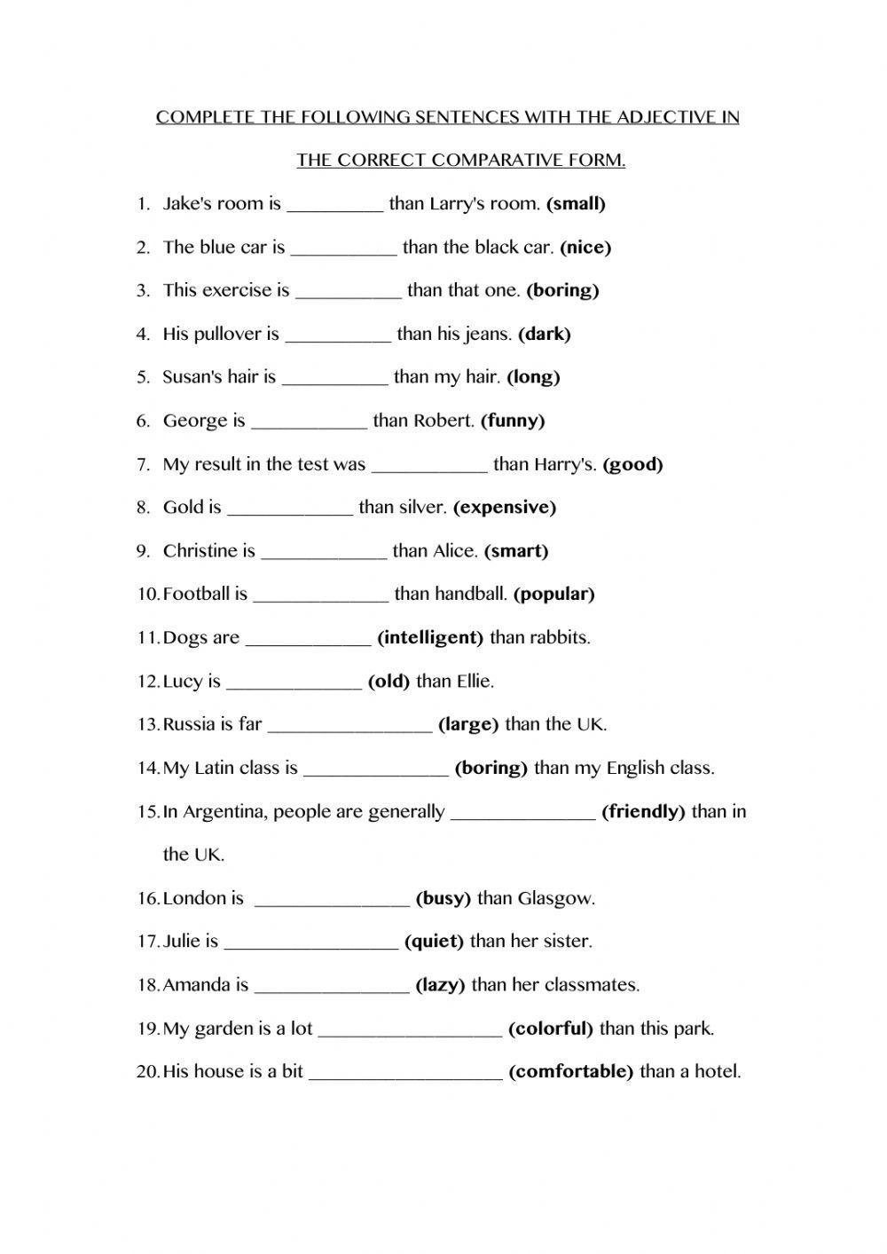 Comparative Practice