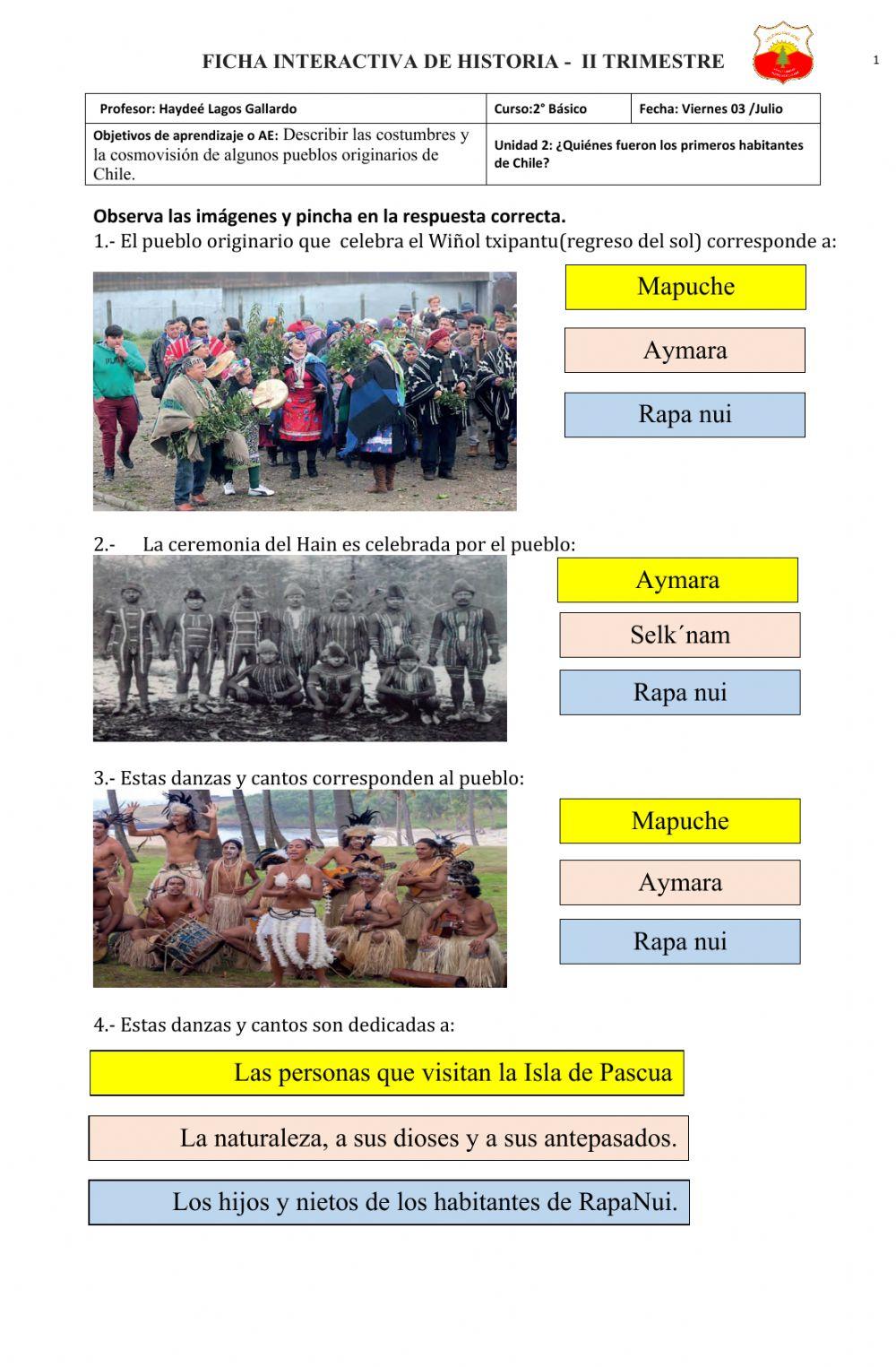 La cosmovisión de los pueblos originarios