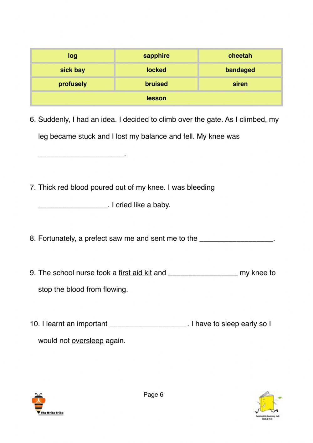Week 6 e-learning p2 part 1