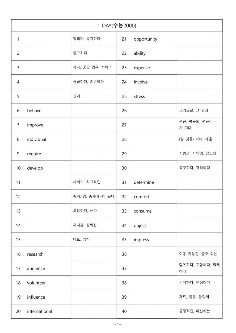 Vocab test 292315 oxmyung LiveWorksheets