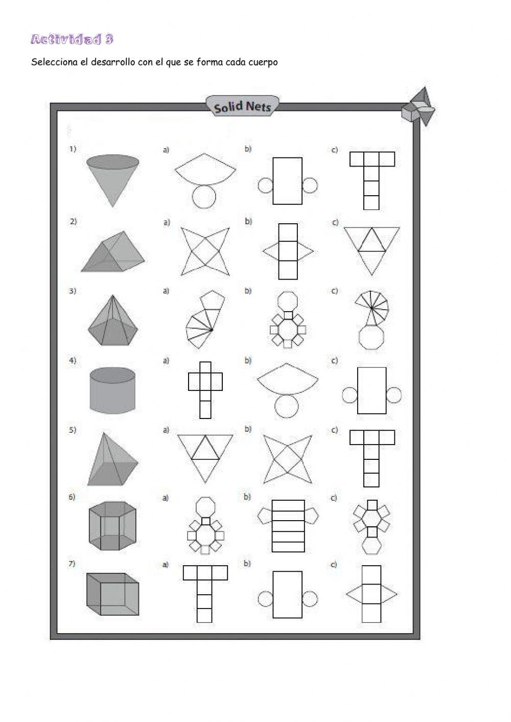 Cuerpos geométricos