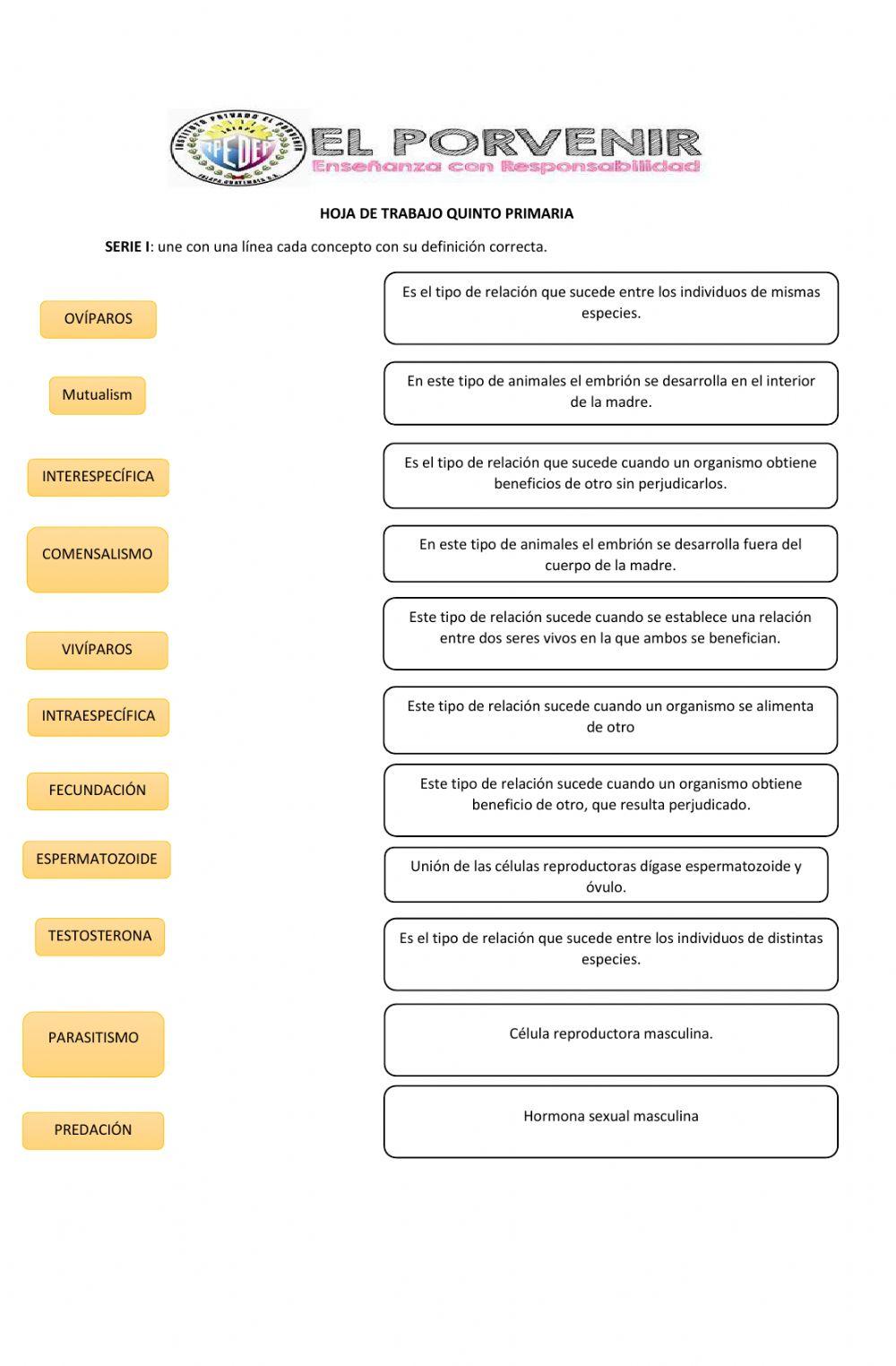 Relaciones entre seres vivos