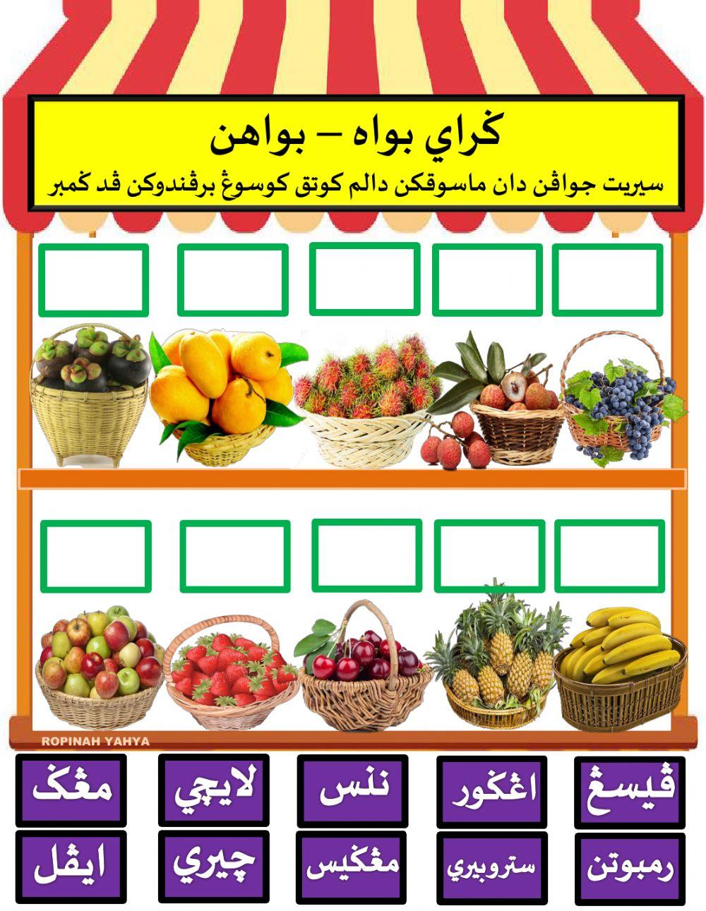 JAWI -Gerai buah - buahan