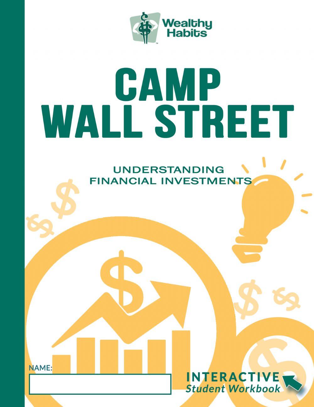 Wealthy Habits Camp Wall Street Name