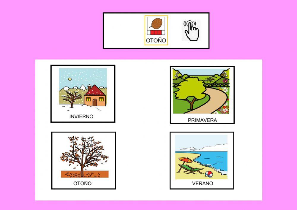 Busca la estación del año