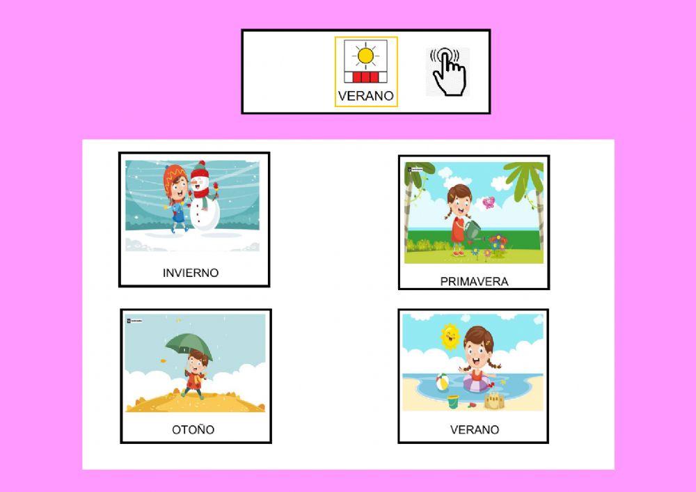 Busca la estación del año