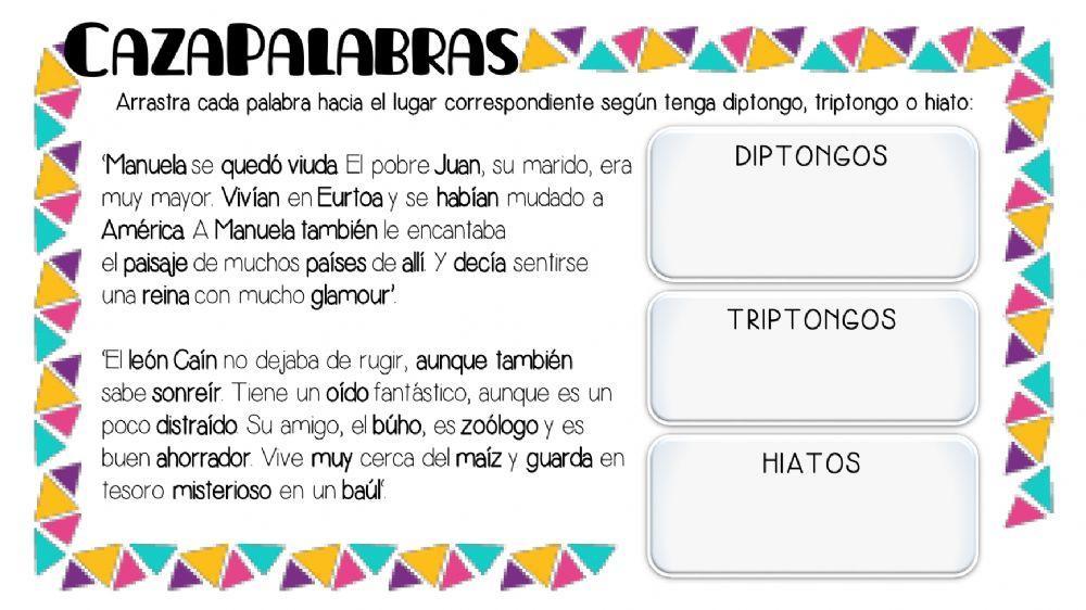 Clases de Palabras - Acentos