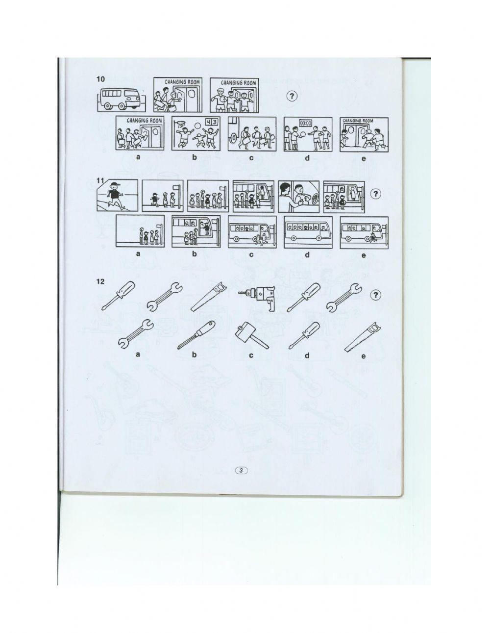 Worksheet on non verbal-reasoning