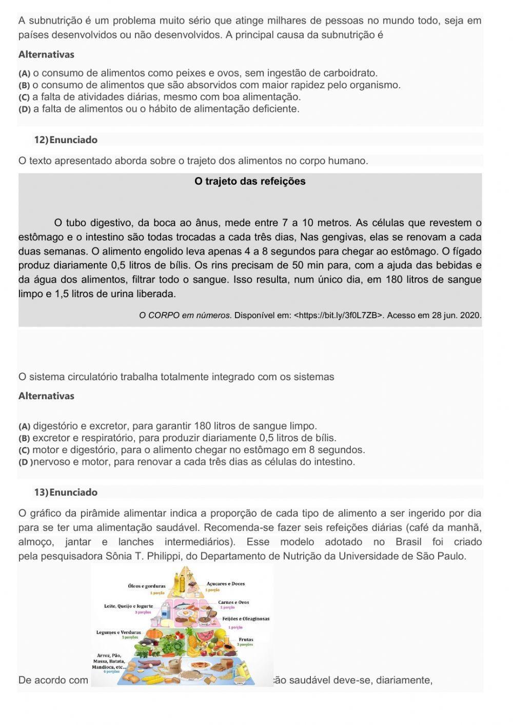 Avaliação diagnostico