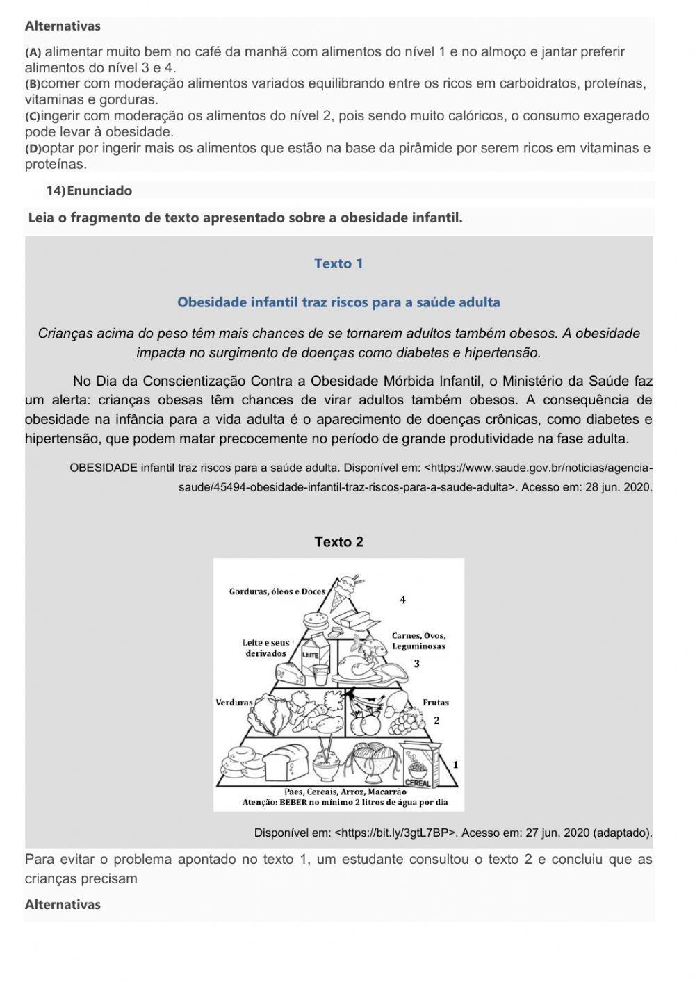 Avaliação diagnostico