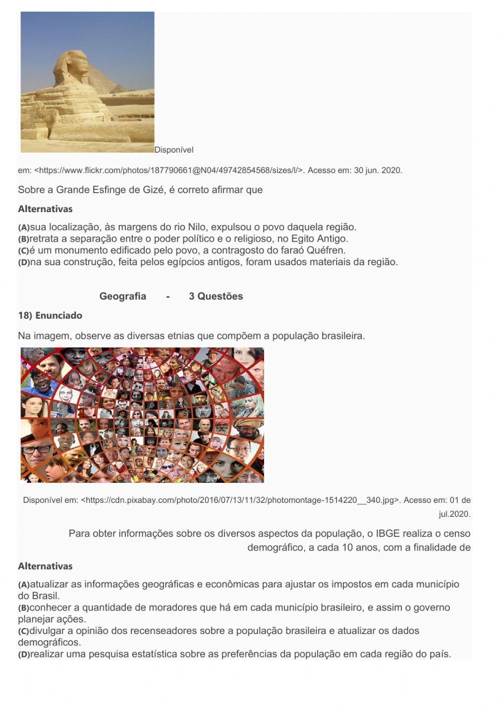 Avaliação diagnostico     part 2