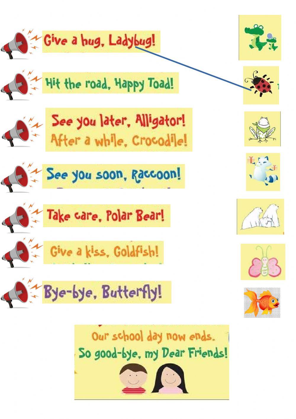 Good bye: cute ways to say good bye