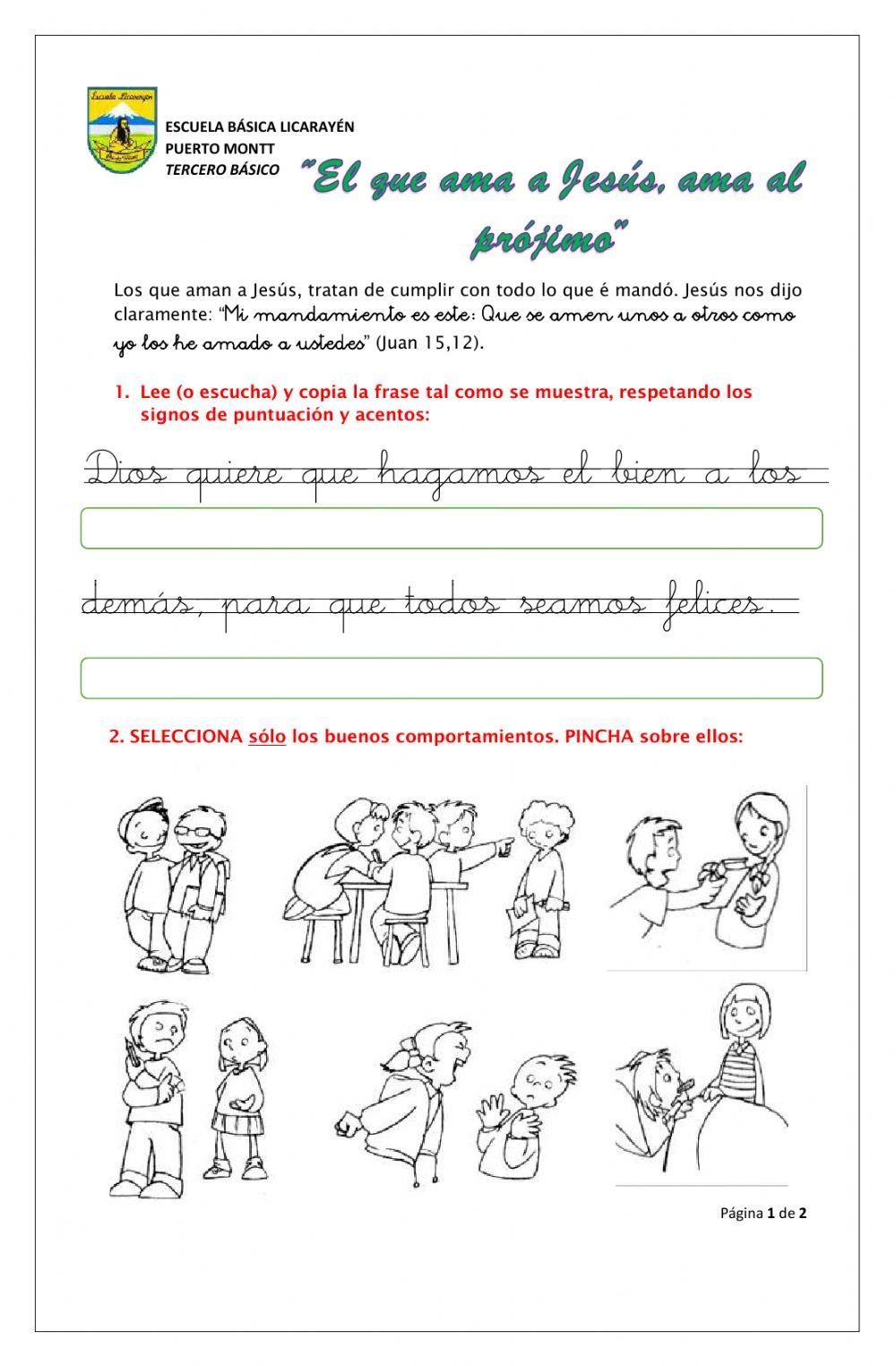 Guía 15 - 3º Básico