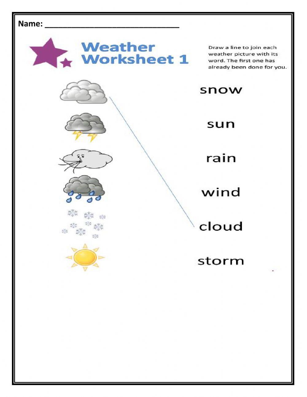 Weather WorkSheets