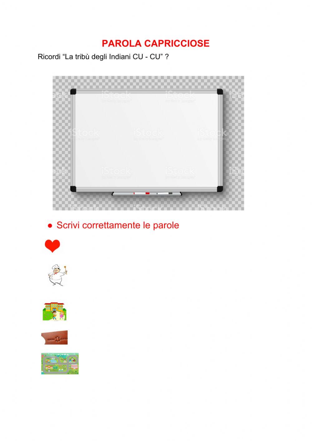 Parole -capricciose-