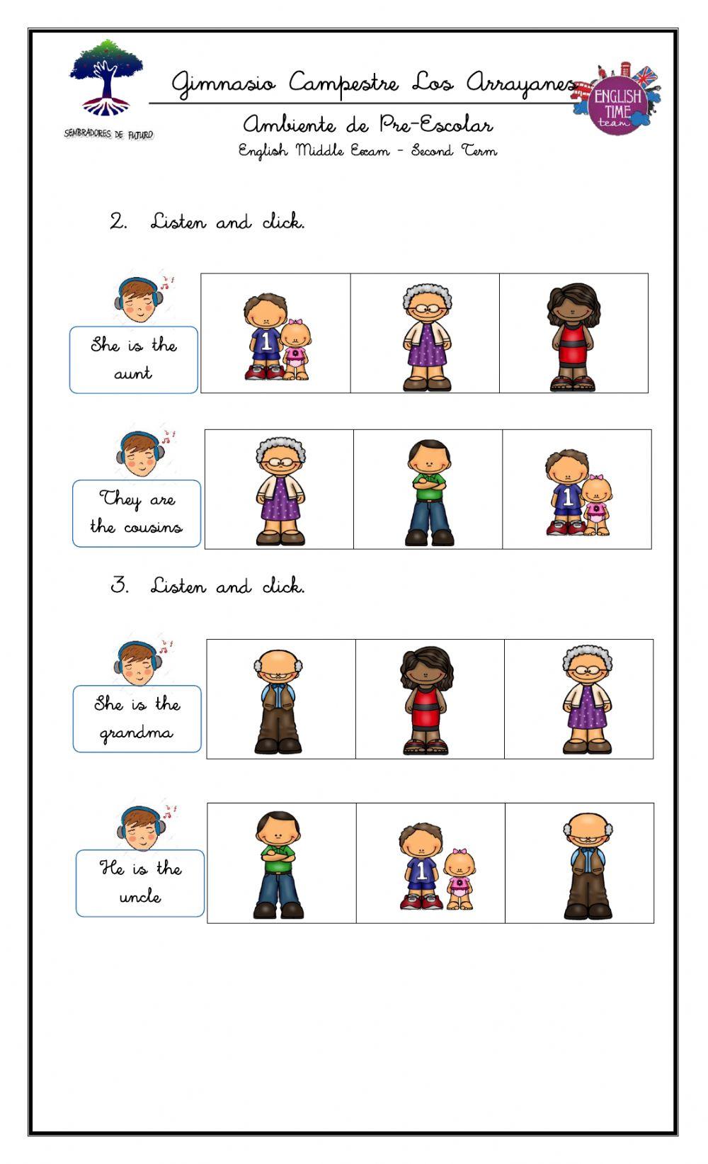 MY Family and My house.