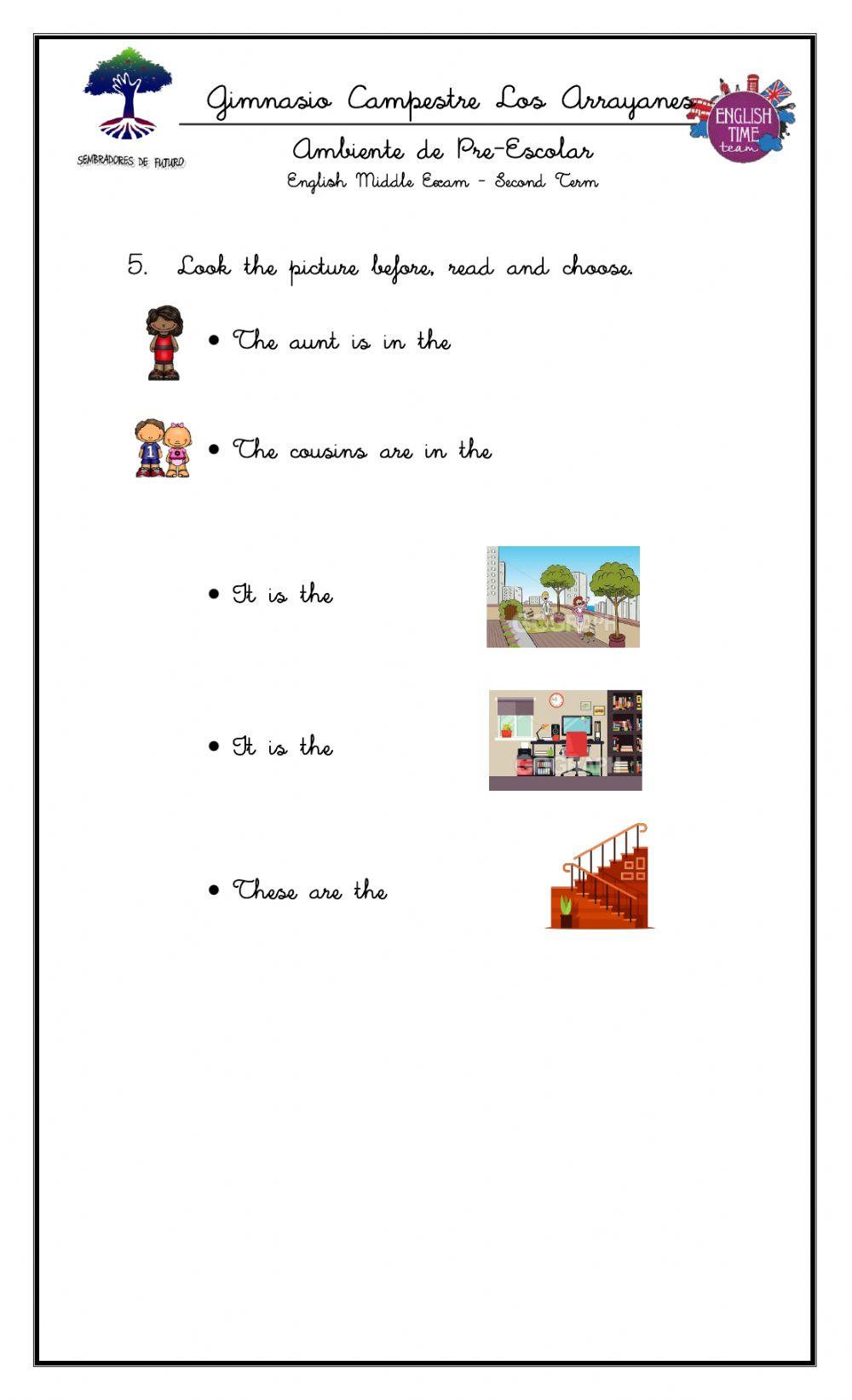 MY Family and My house.