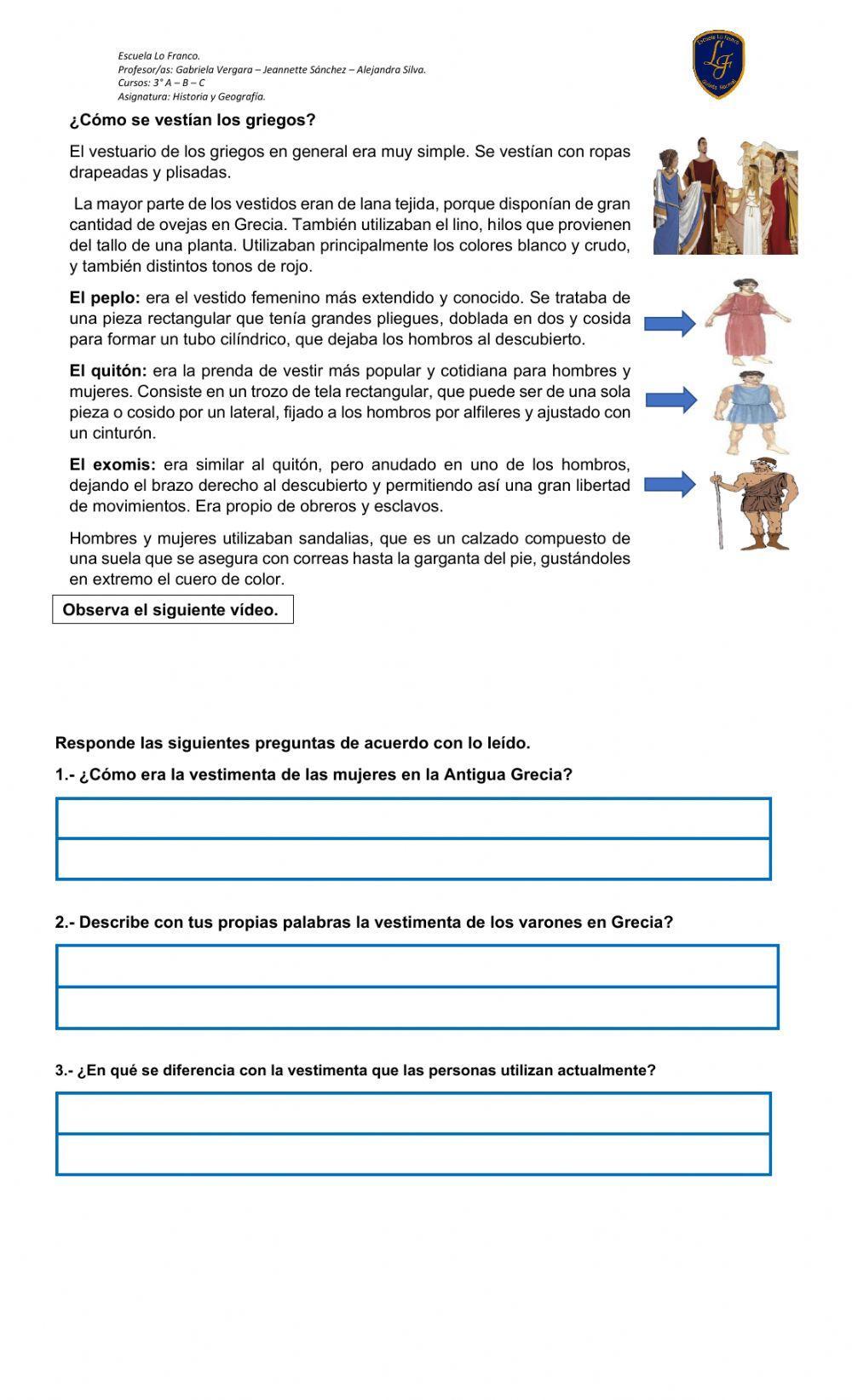 Vida Cotidiana en la Antigua Grecia