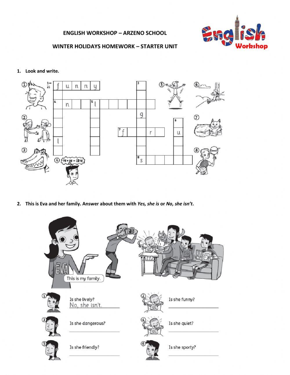 Winter Holidays HW -SU