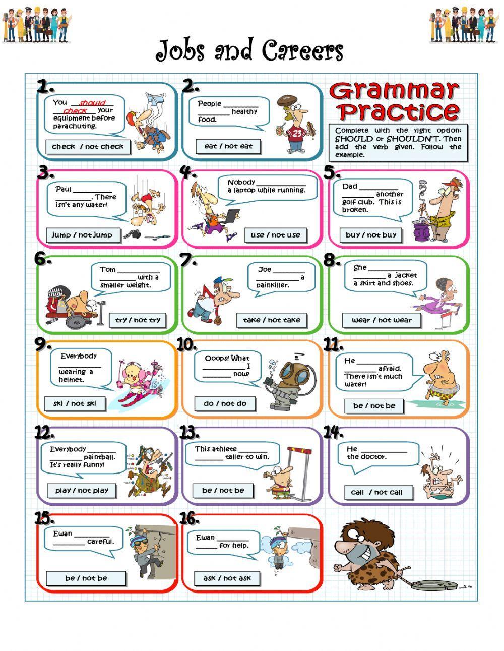 Should and Shouldn-t