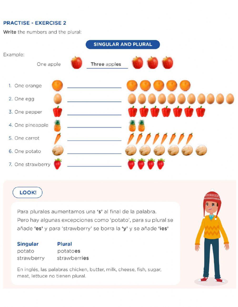 Shopping list W-5 (PreA1)