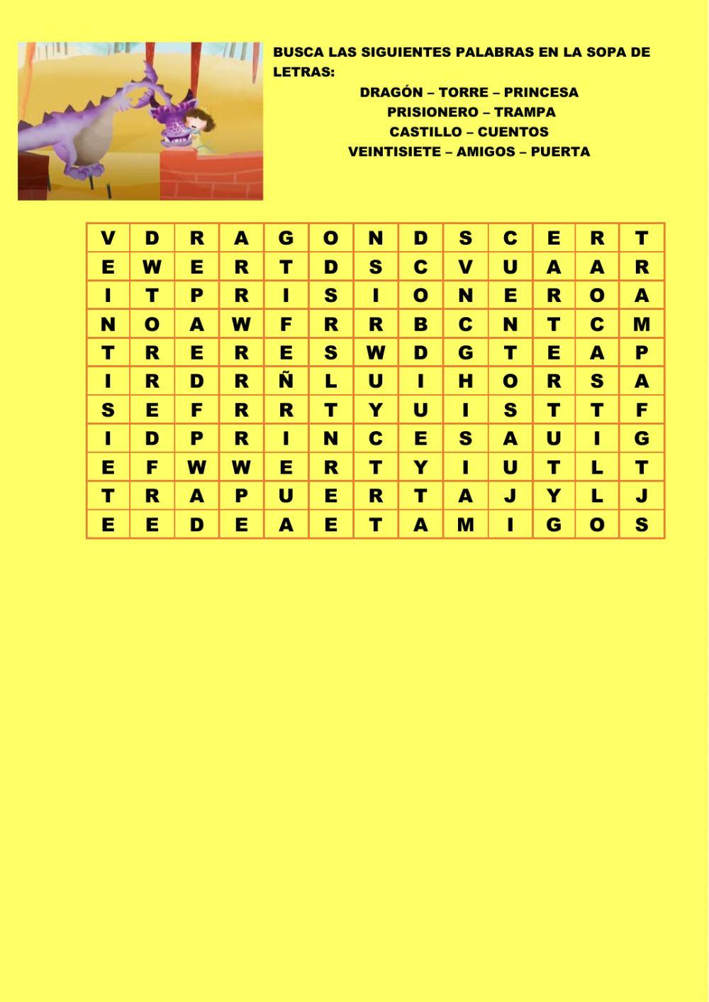 Historia del dragón y la princesa