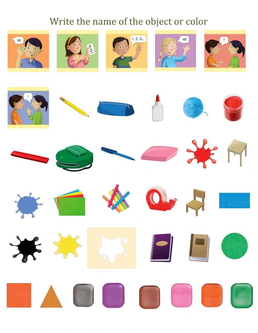 Practice:Vocabulary from unit 1&2