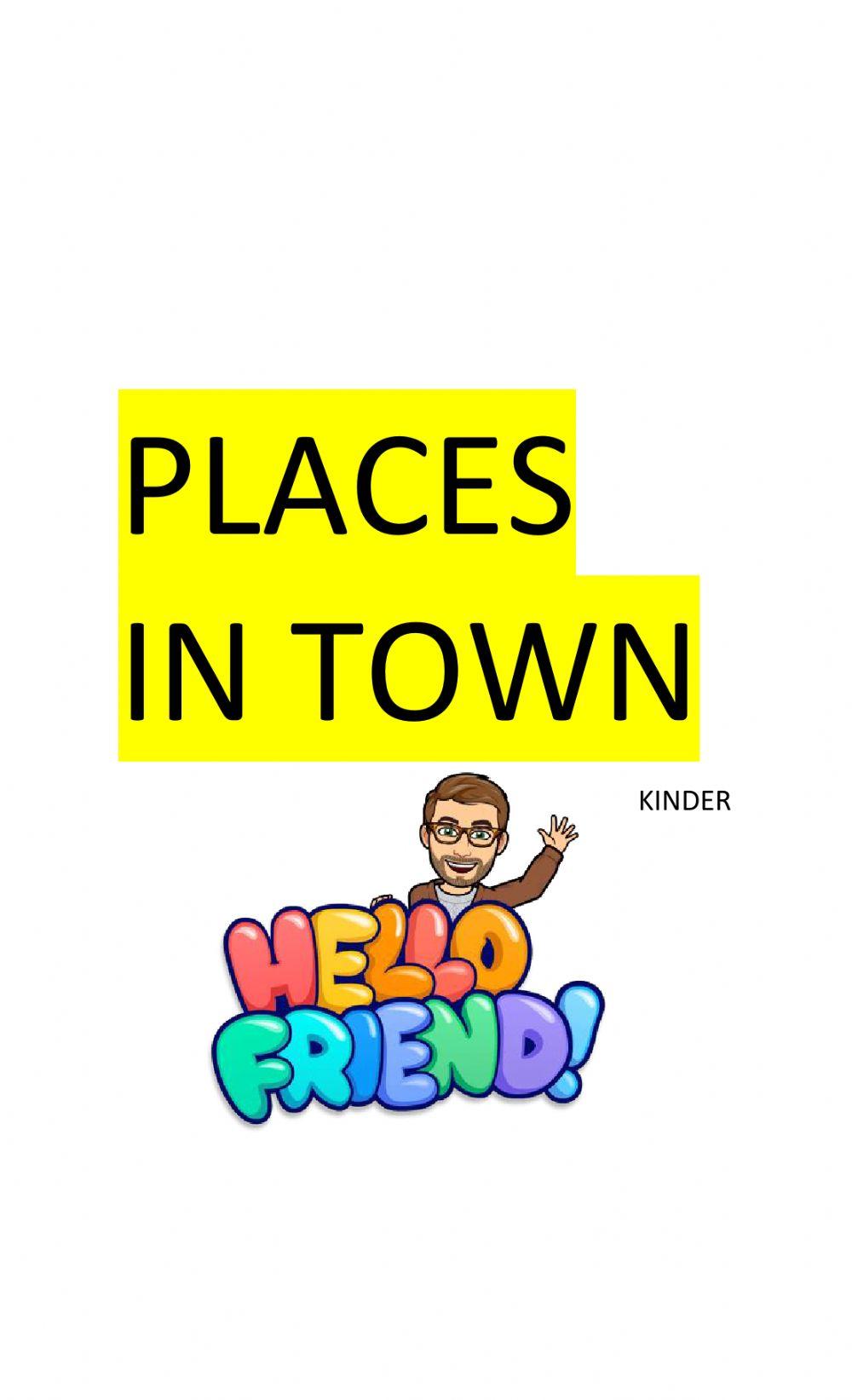 places-in-town-interactive-activity-for-kinder-live-worksheets