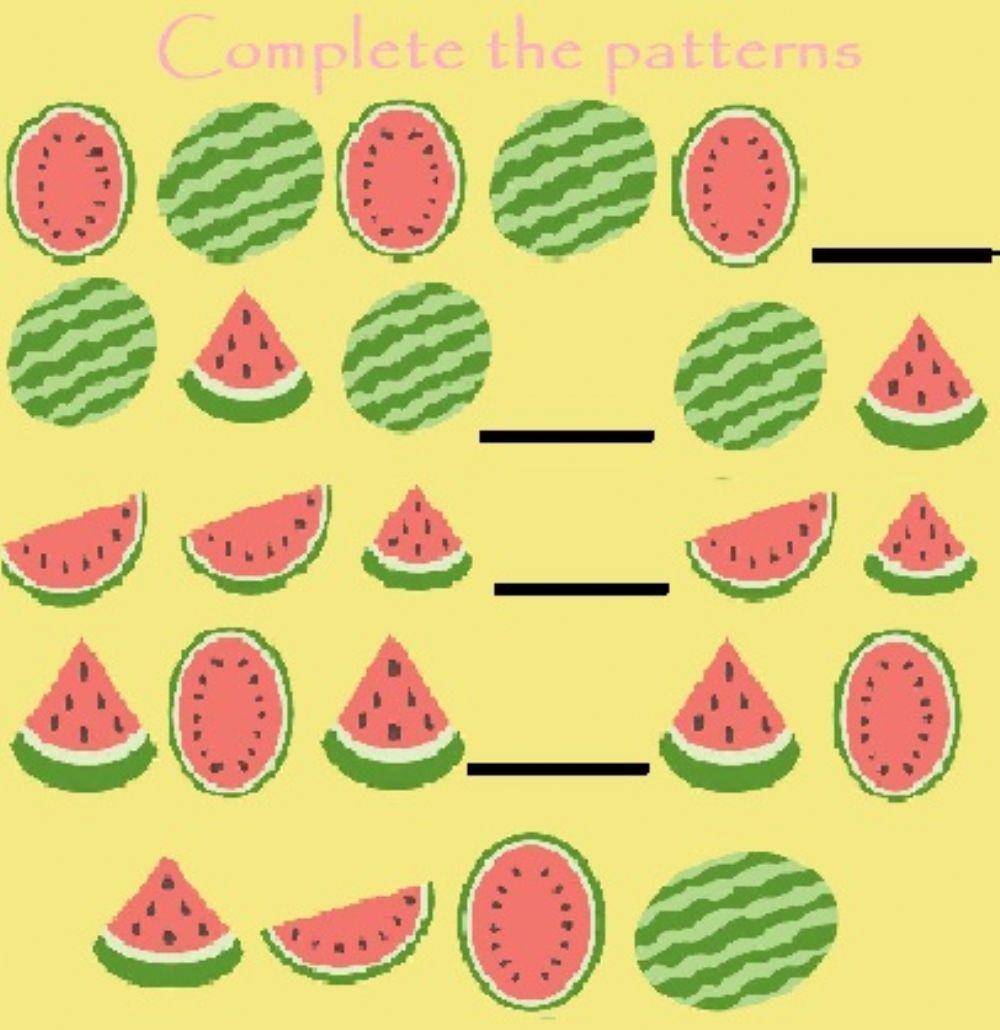 Watermelon Pattern Watermelon Pattern