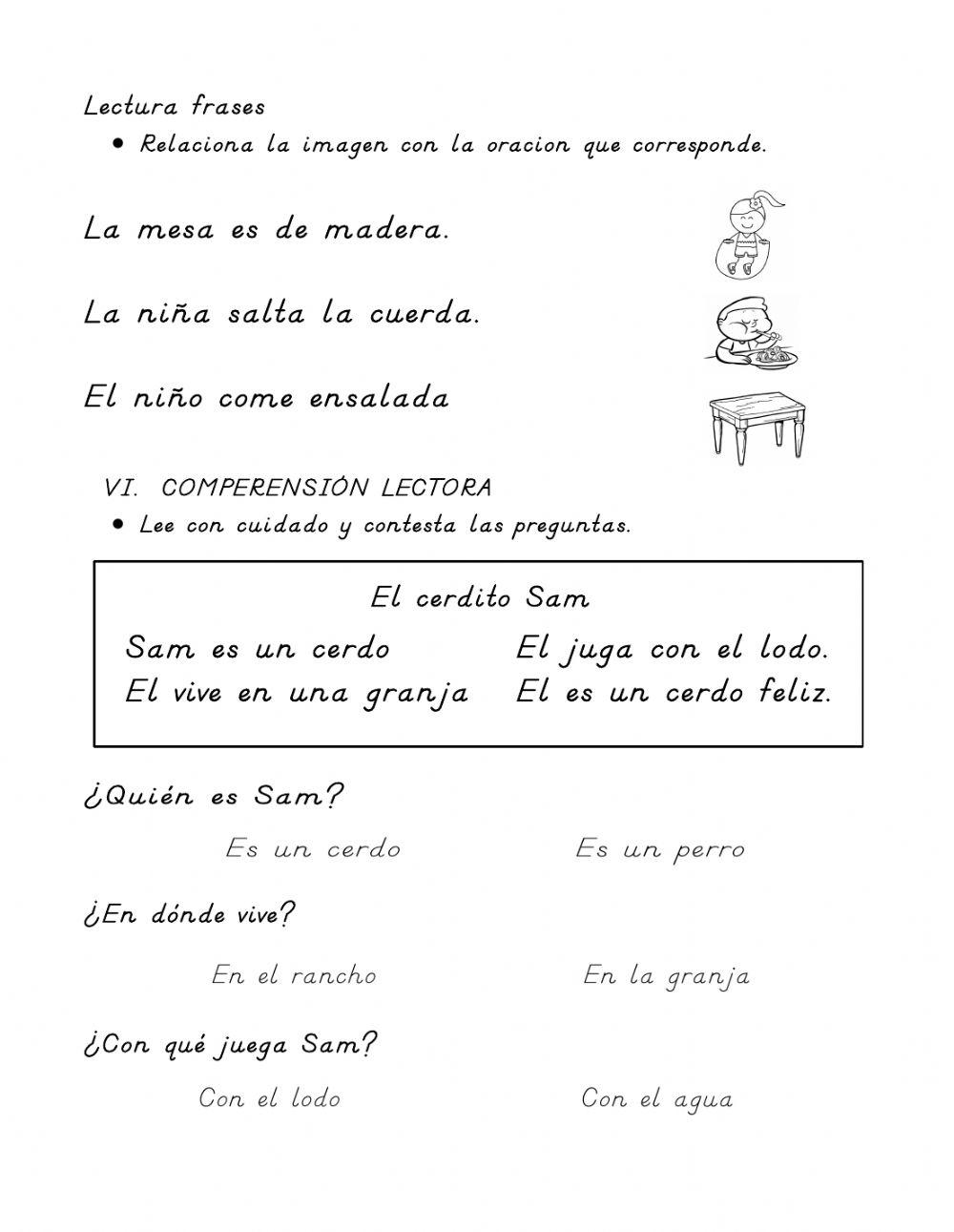 Ev. diagnostico primero de primaria