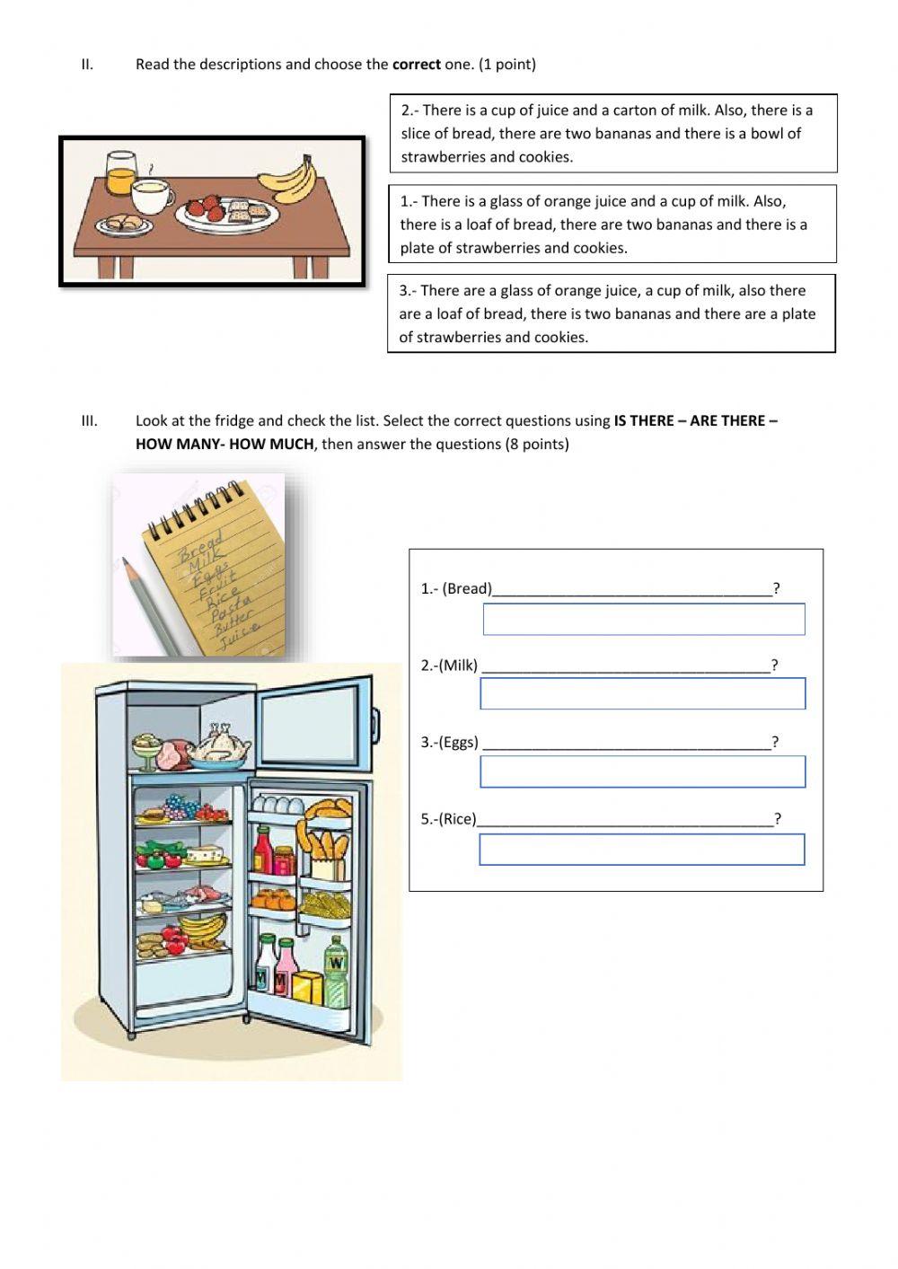 English Test 6th grade