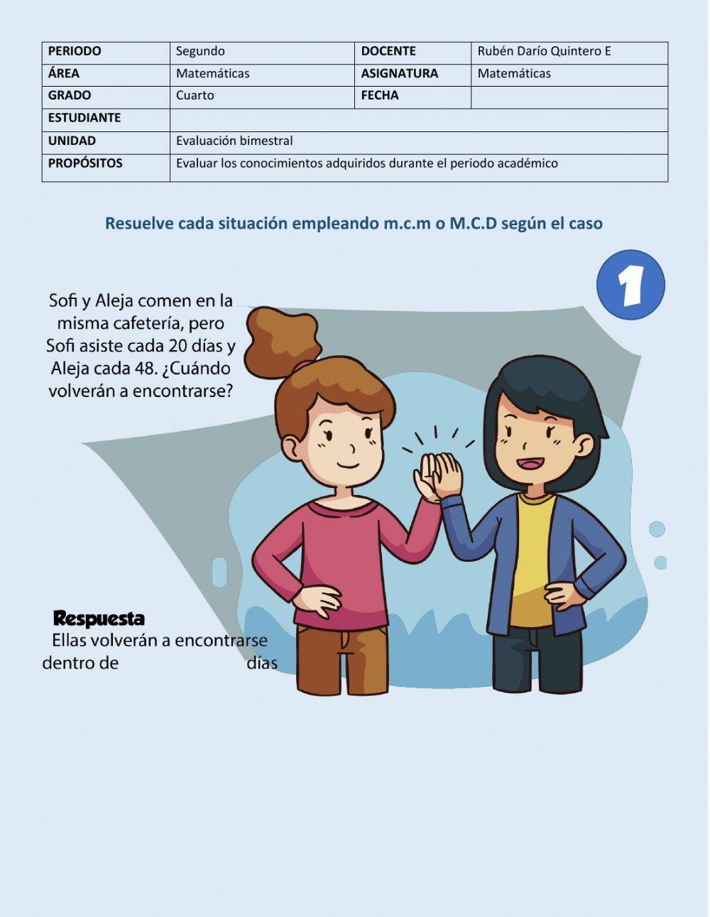 Maximo comun divisor