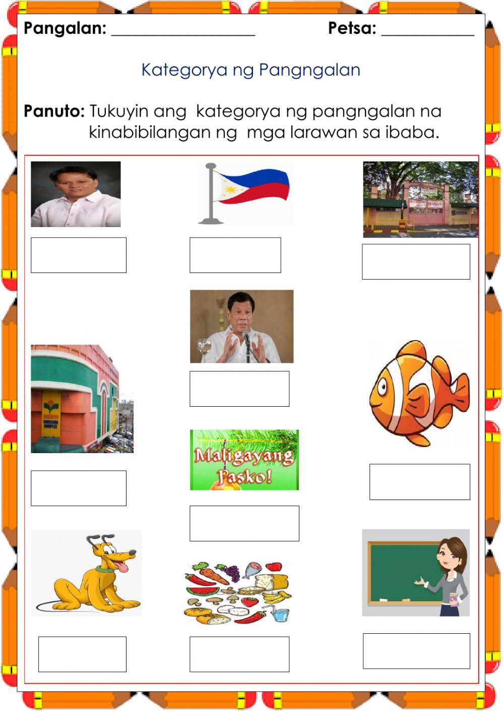 Klasipikasyon ng Pangngalan