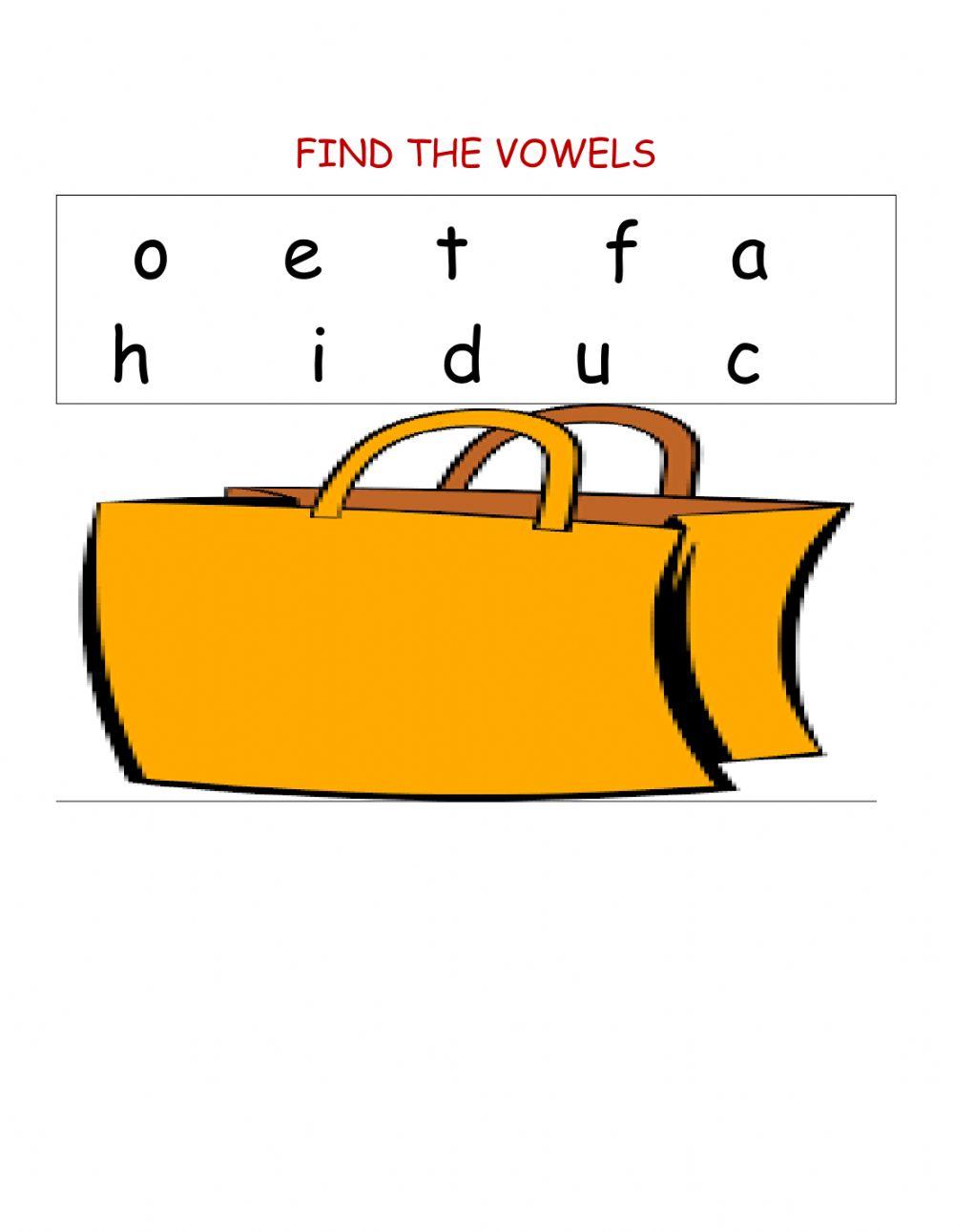 Consonants and vowels