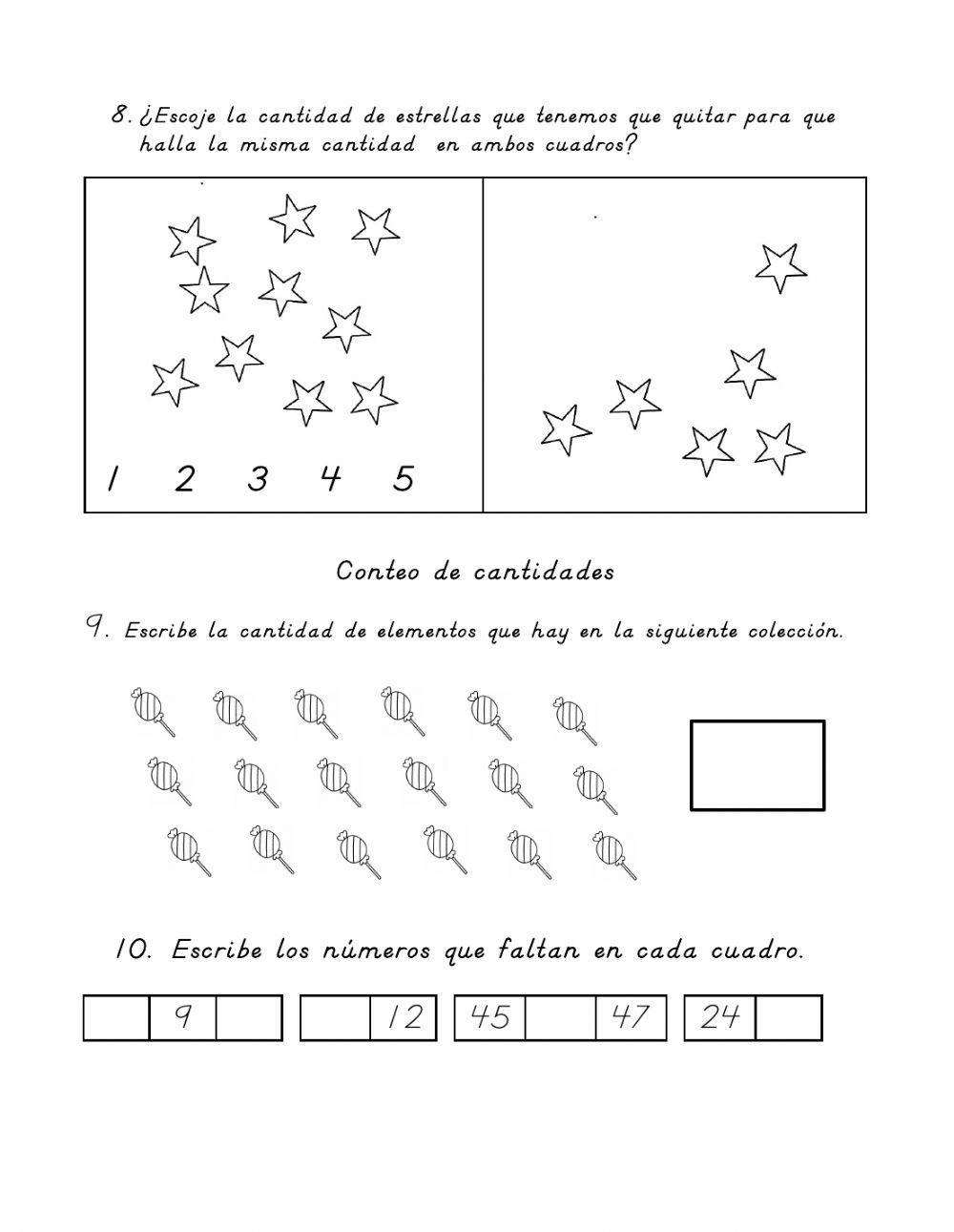 Evaluación Diagnostica de Matemáticas primer grado