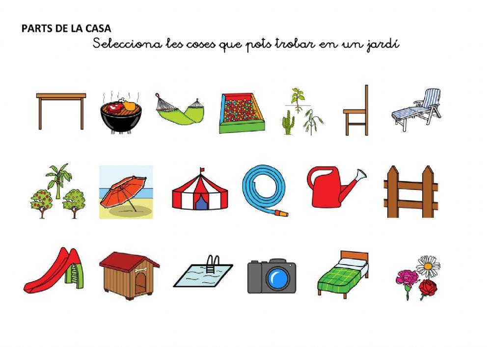 El jardi i la terrassa