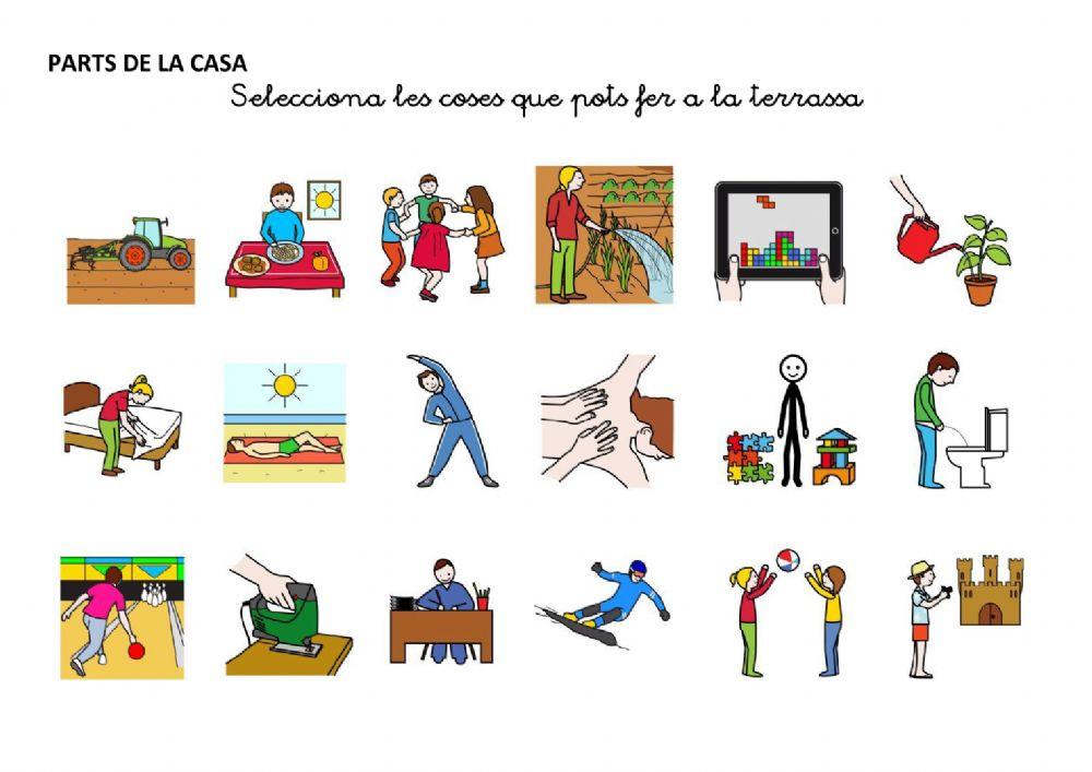 El jardi i la terrassa