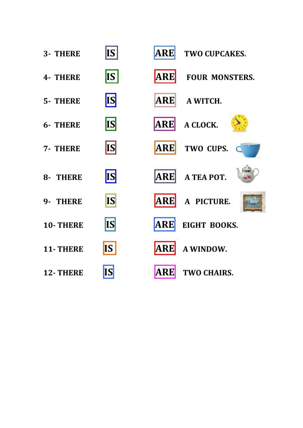 There is and there are- winnie the witch