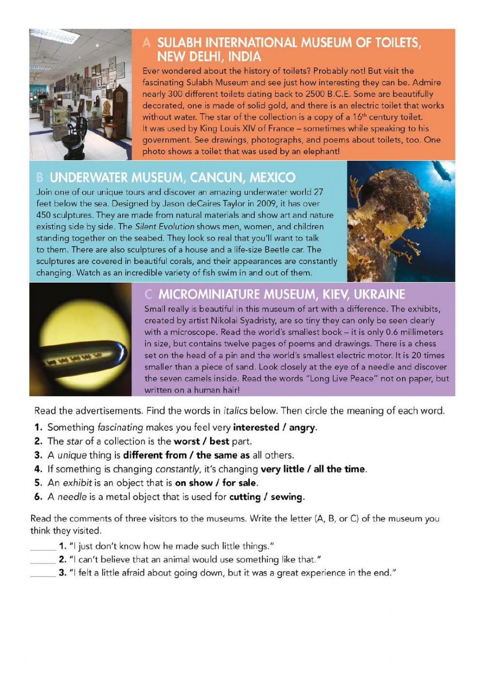 Reading - Worldwide Museum