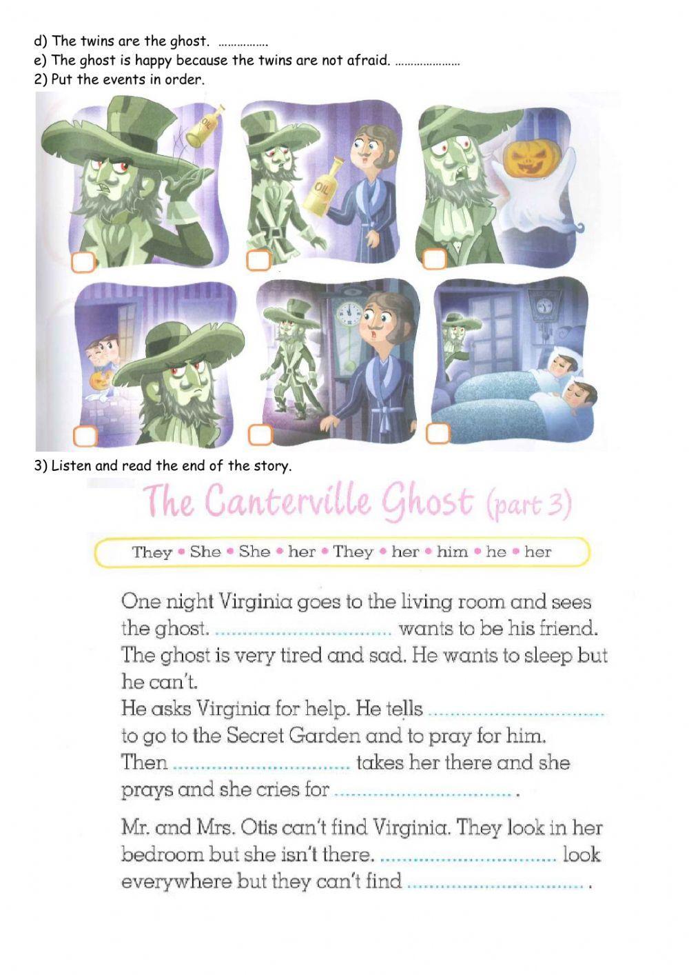 The canterville ghost part2 and 3