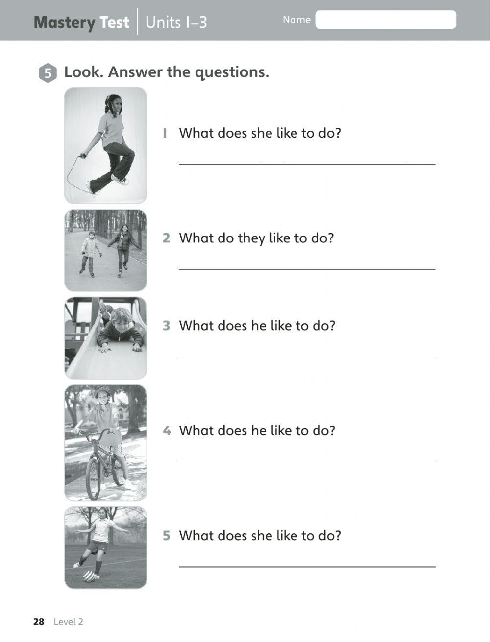 Book 2 review 1 to 3