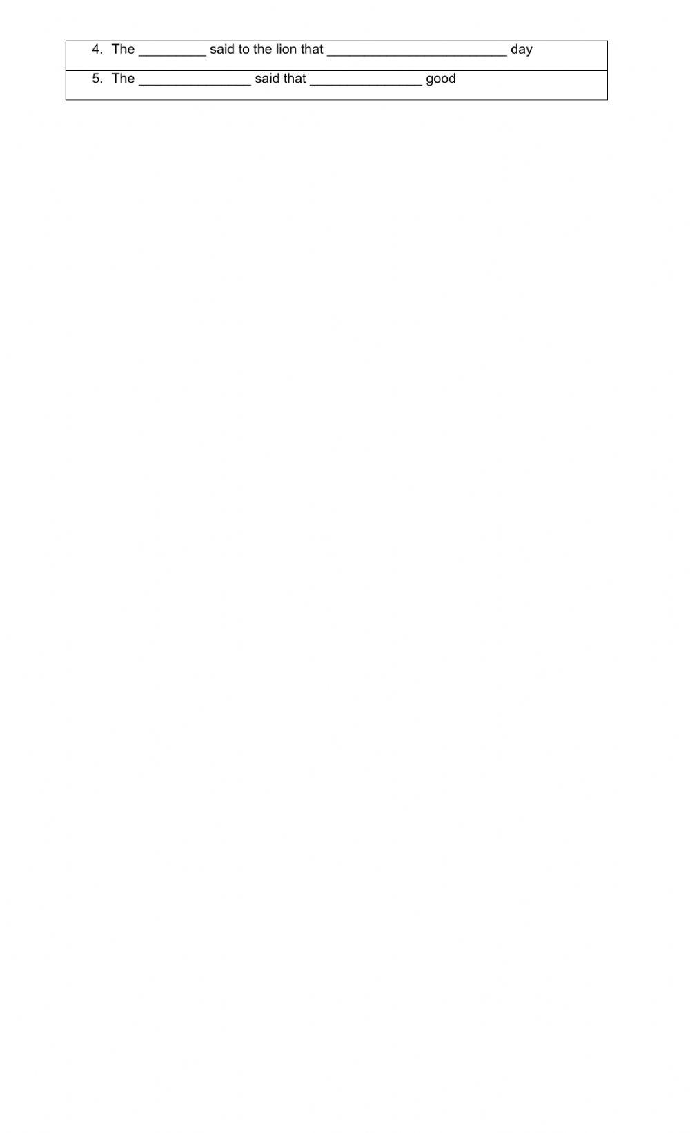 B1.2 class 9th reported speech WU