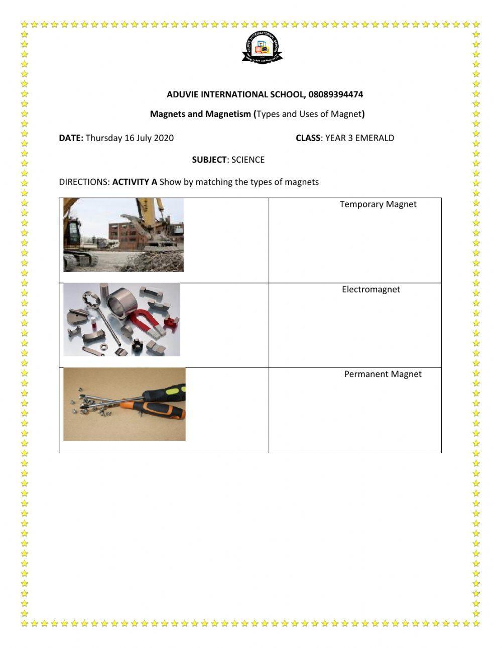 Magnet and Magnetism