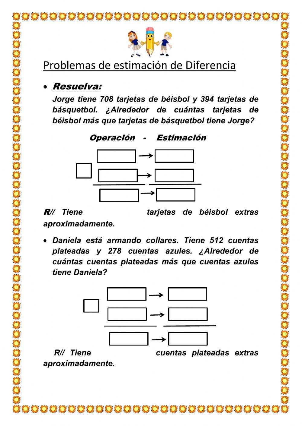Problemas estimando diferencias
