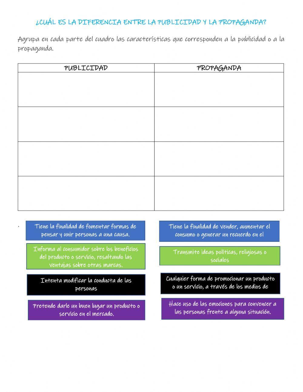 Publicidad y propaganda