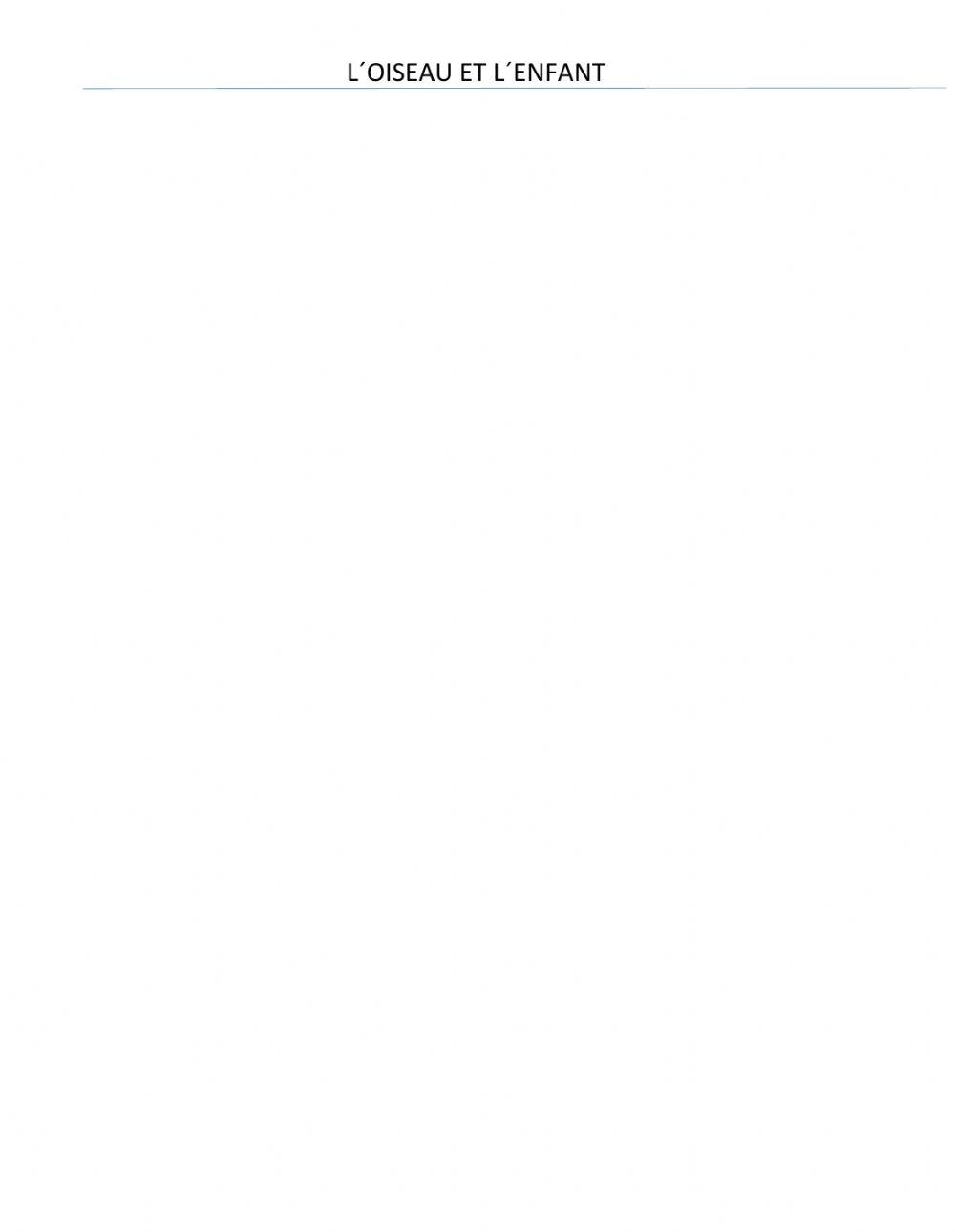 L-oiseau et l-enfant