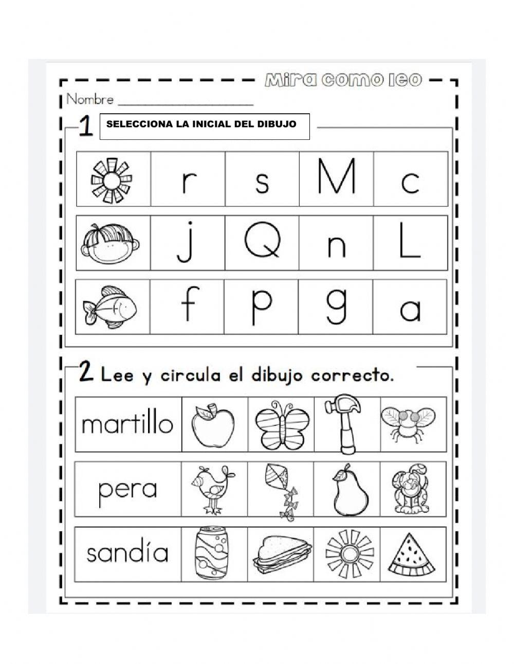 Ejercicio de seleccionar