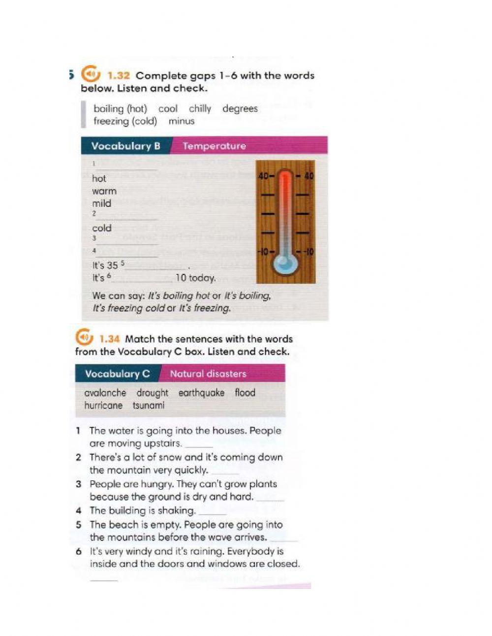 Past simple listening