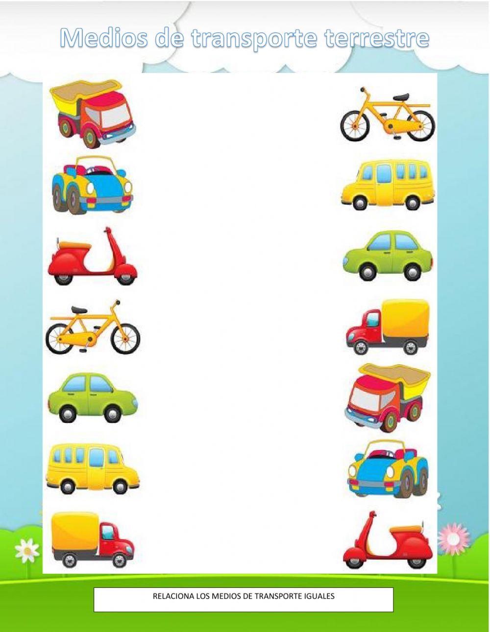 Medios de transporte terrestres