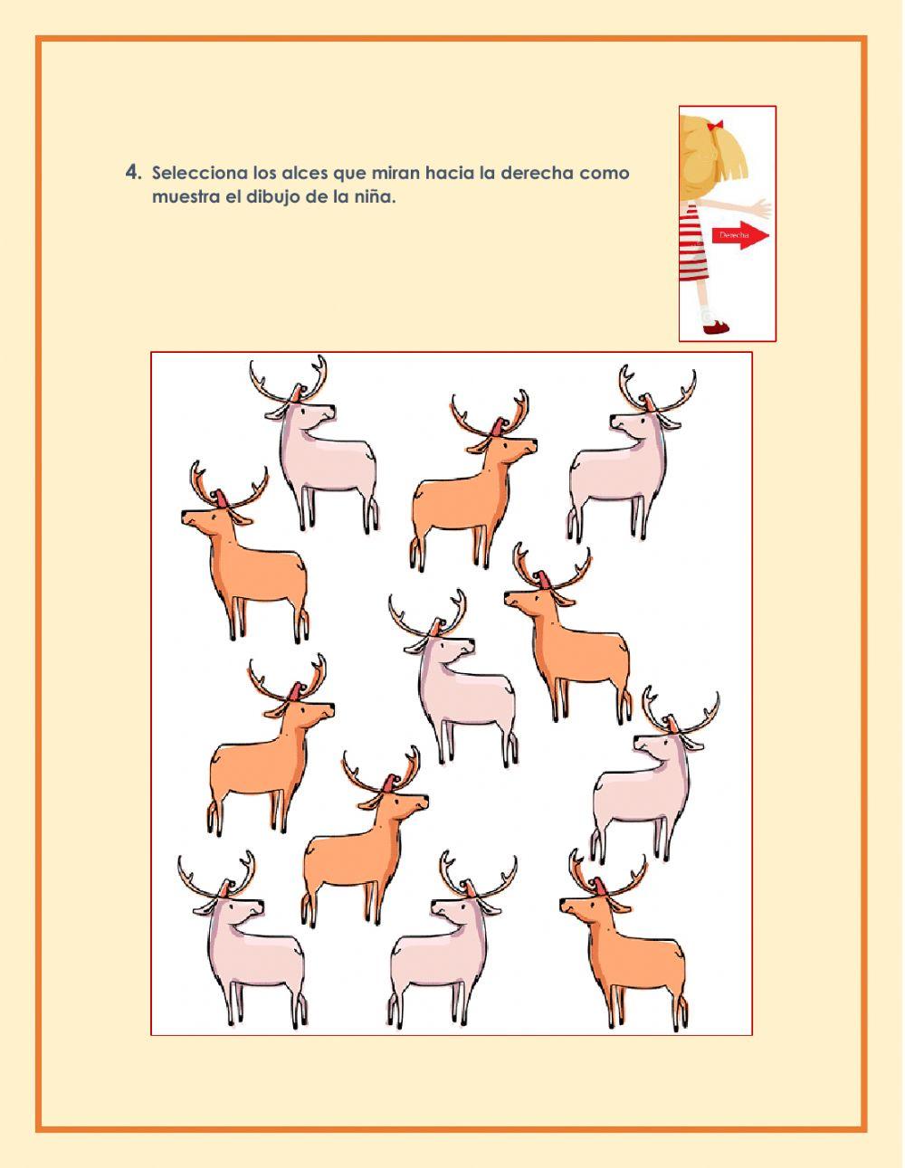 Nociones espacial: derecha e izquierda